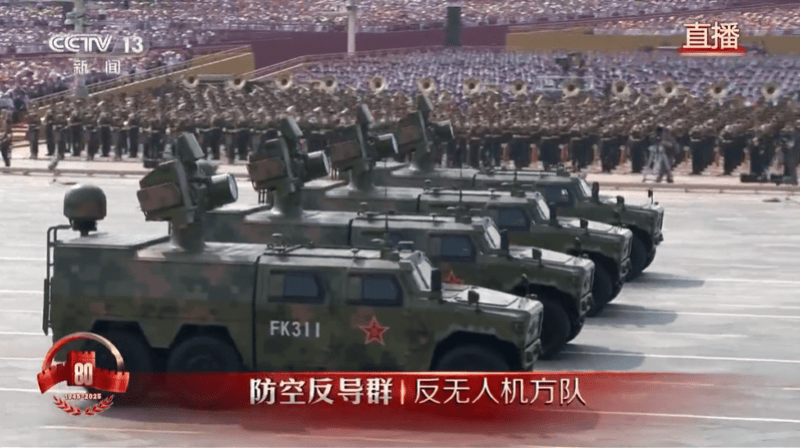 皇冠代理註冊_激光武器亮相阅兵场皇冠代理註冊,专家称其不到1秒可摧毁来袭导弹无人机