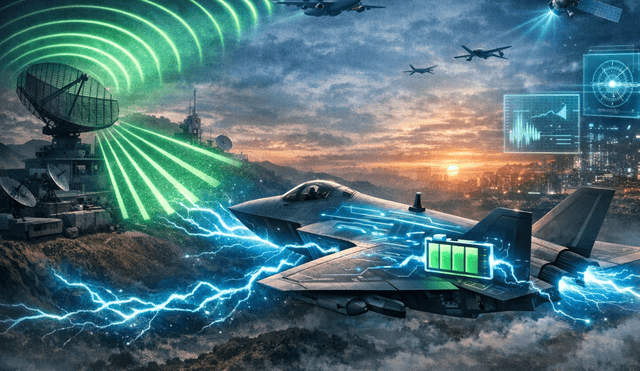 体育皇冠信用网_用敌军雷达波体育皇冠信用网，给自己的隐身战机“充电”？中国黑科技颠覆电子战